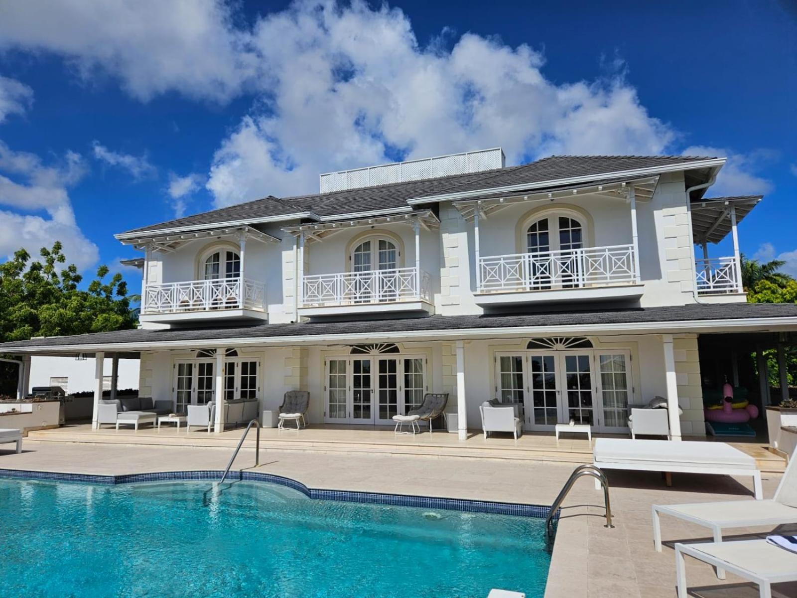 Purple Haze - Infinity Pool Holiday Home Minutes From The Island'S Best Beaches Saint James Exterior photo